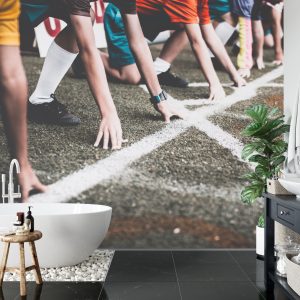 Papier Peint Compétition Sportive En Course À Pied 3D – Image 5