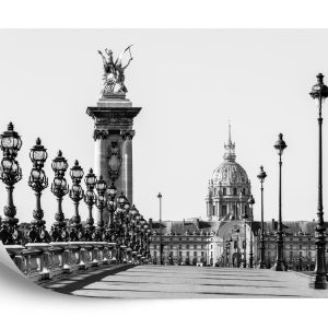 Papier Peint Paris Noir Et Blanc – Image 2