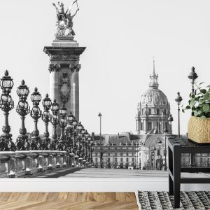 Papier Peint Paris Noir Et Blanc – Image 7