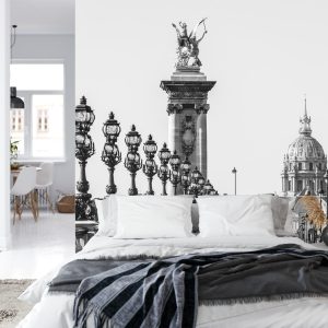 Papier Peint Paris Noir Et Blanc – Image 8