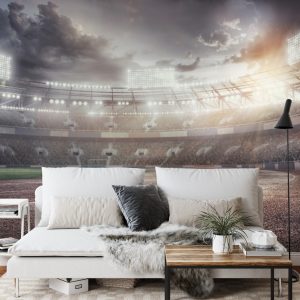 Papier Peint Stade De Football Surpeuplé De Fans – Image 3