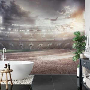 Papier Peint Stade De Football Surpeuplé De Fans – Image 5