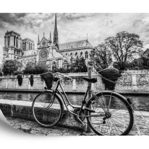 Papier Peint Paris Noir Et Blanc – Image 2