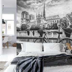 Papier Peint Paris Noir Et Blanc – Image 8