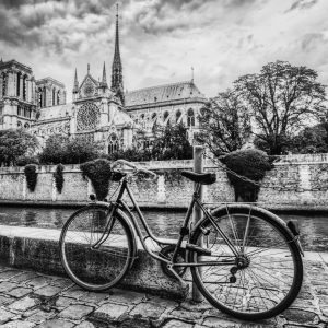 Papier Peint Paris Noir Et Blanc – Image 1