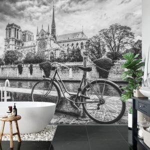 Papier Peint Paris Noir Et Blanc – Image 5