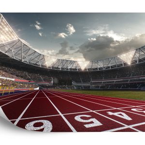 Papier Peint Places De Départ De La Course Au Stade – Image 2