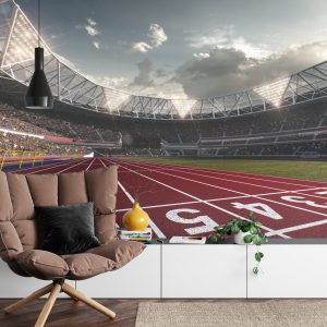 Papier Peint Places De Départ De La Course Au Stade – Image 4