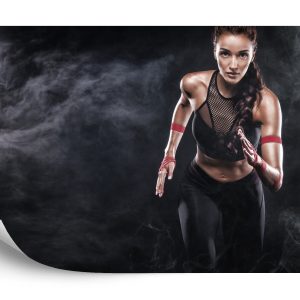 Papier Peint Motivation Du Coureur Athlétique 3D – Image 2