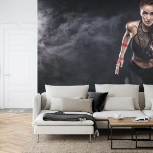 Papier Peint Motivation Du Coureur Athlétique 3D – Image 6