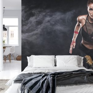 Papier Peint Motivation Du Coureur Athlétique 3D – Image 8