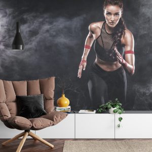 Papier Peint Motivation Du Coureur Athlétique 3D – Image 4