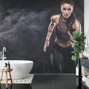 Papier Peint Motivation Du Coureur Athlétique 3D – Image 5