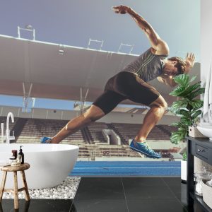 Papier Peint Sprinter À Court De Bloc De Départ – Image 5