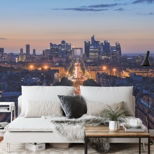 Papier Peint Paris La Nuit – Image 3