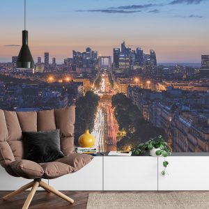 Papier Peint Paris La Nuit – Image 4