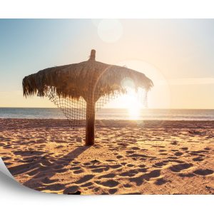 Papier Peint Plage Coucher De Soleil – Image 2