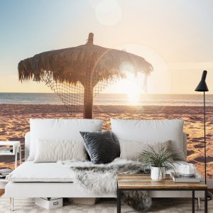 Papier Peint Plage Coucher De Soleil – Image 3