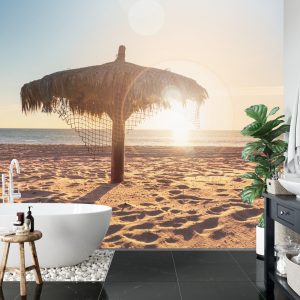 Papier Peint Plage Coucher De Soleil – Image 5