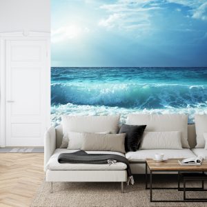 Papier Peint Plage Mer Vagues – Image 6