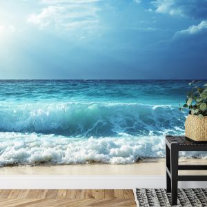 Papier Peint Plage Mer Vagues – Image 7