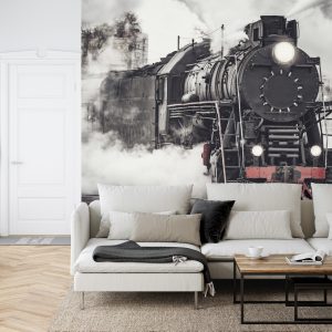 Papier Peint Train À Vapeur Antique – Image 6