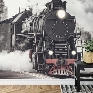 Papier Peint Train À Vapeur Antique – Image 7