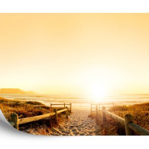 Papier Peint Plage Coucher De Soleil – Image 2