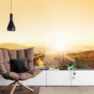 Papier Peint Plage Coucher De Soleil – Image 4