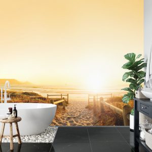 Papier Peint Plage Coucher De Soleil – Image 5