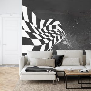 Papier Peint Voiture F1 Avec Style Grunge – Image 6
