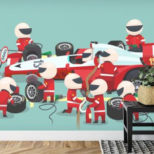 Papier Peint Arrêt Au Stand De Voiture F1 – Image 7