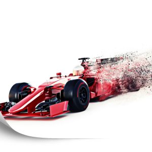 Papier Peint Voiture F1 Abstraite – Image 2