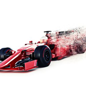 Papier Peint Voiture F1 Abstraite – Image 1
