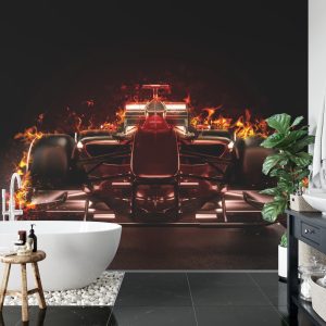 Papier Peint Voiture F1 Enflammée – Image 5