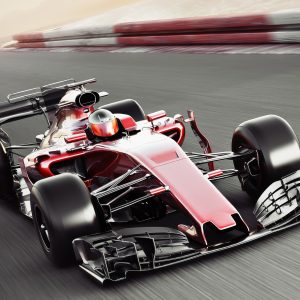 Papier Peint Voiture F1 Sur Une Piste – Image 1