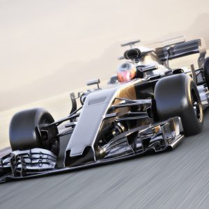 Papier Peint Voiture F1 En Mouvement – Image 1