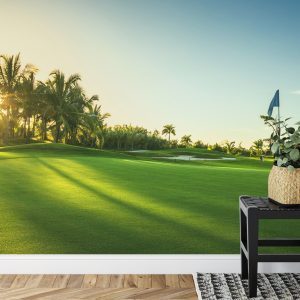 Papier Peint Parcours De Golf Au Lever Du Soleil – Image 7