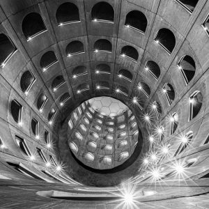 Papier Peint Forêt Dans Le Brouillard – Image 1