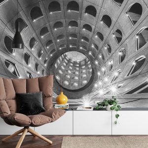 Papier Peint Forêt Dans Le Brouillard – Image 4