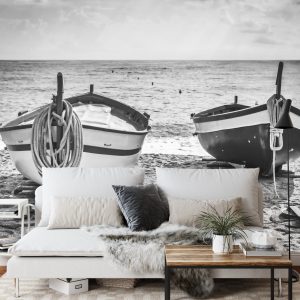 Papier Peint Bateaux De Plage – Image 3