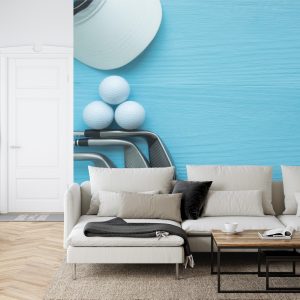 Papier Peint Set De Golf Sur Planches – Image 6