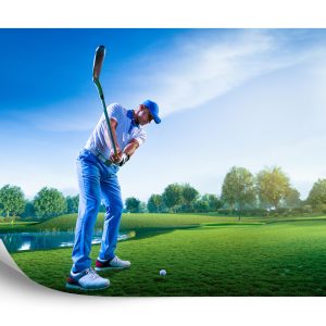 Papier Peint Golfeur Pendant Le Jeu – Image 2