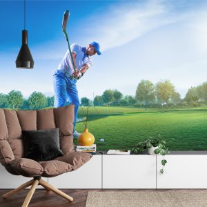 Papier Peint Golfeur Pendant Le Jeu – Image 4