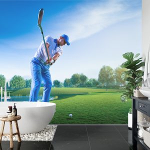 Papier Peint Golfeur Pendant Le Jeu – Image 5