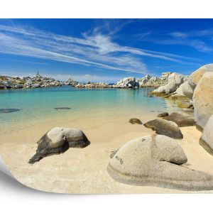 Papier Peint Plage Mer Rochers – Image 2