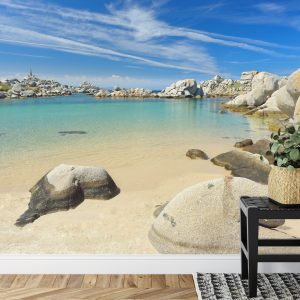 Papier Peint Plage Mer Rochers – Image 7