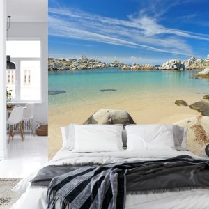 Papier Peint Plage Mer Rochers – Image 8