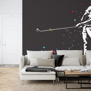 Papier Peint Golfeur Peint – Image 6