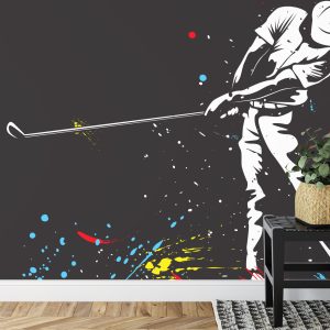 Papier Peint Golfeur Peint – Image 7